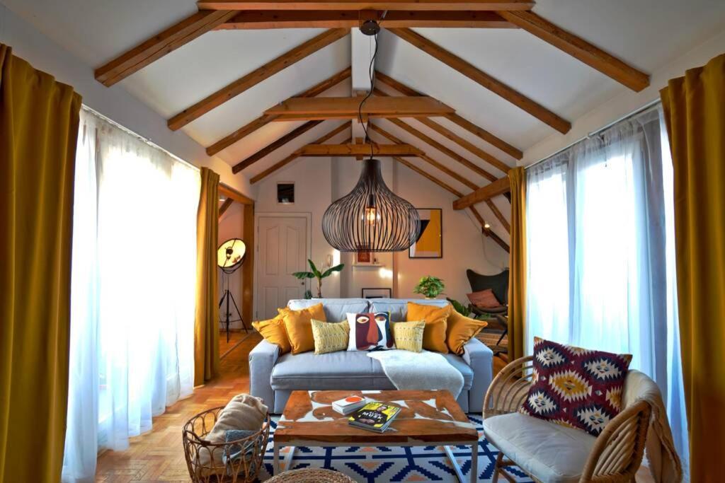 Contemporary Boho Style Loft Center